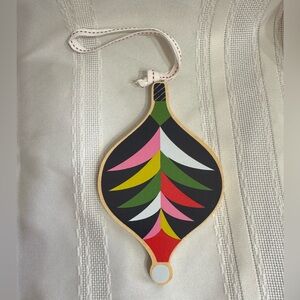 Wooden Colorful Holiday Ornament